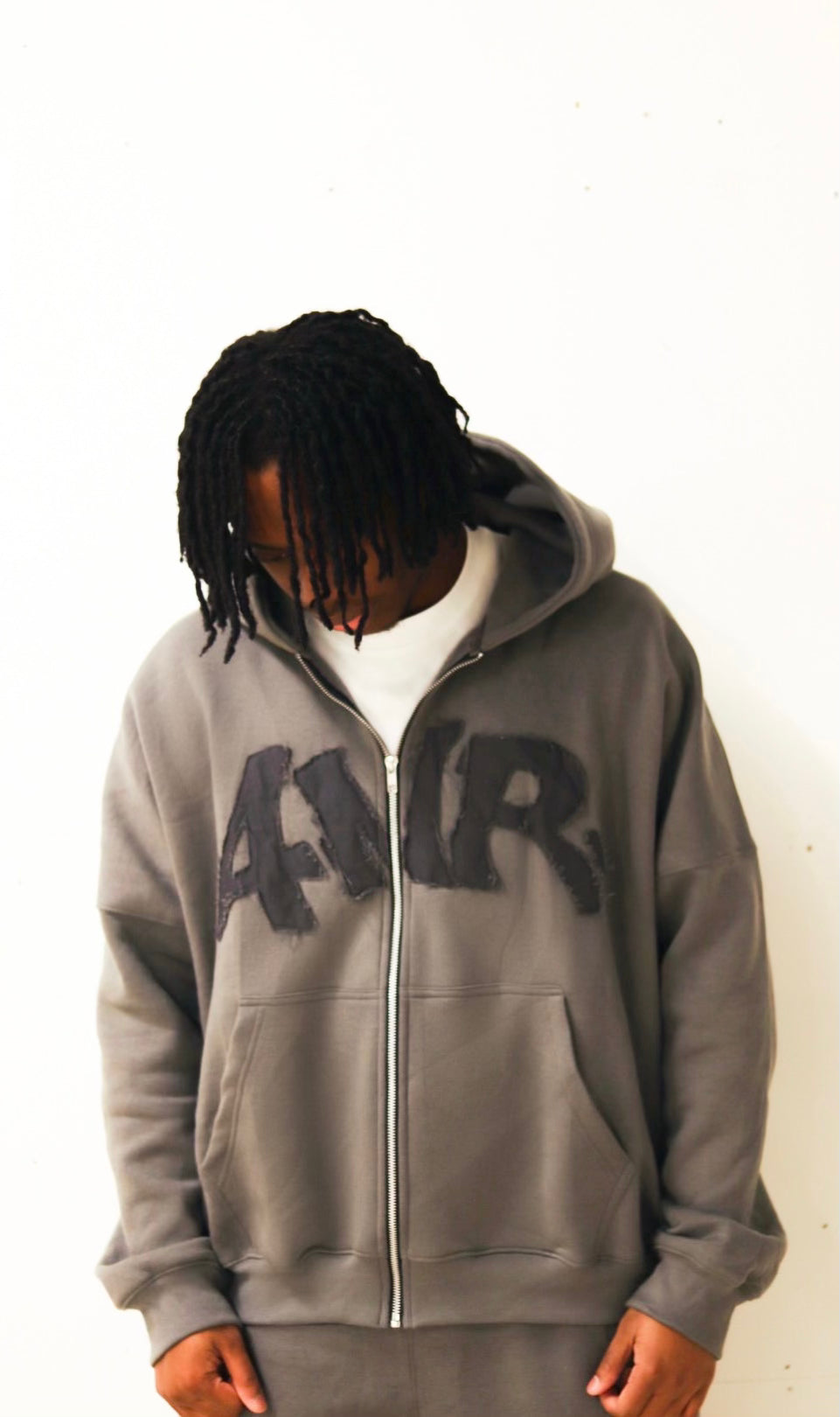 '4NR' ZIP UP HOODIE